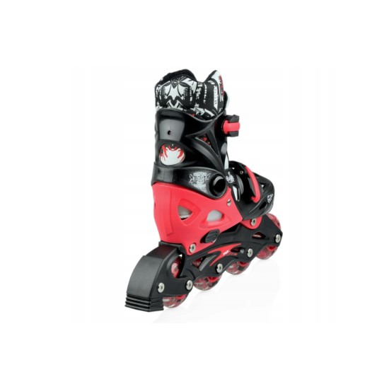 Riedučiai 3in1 Raven Singer Black/Red 37-40